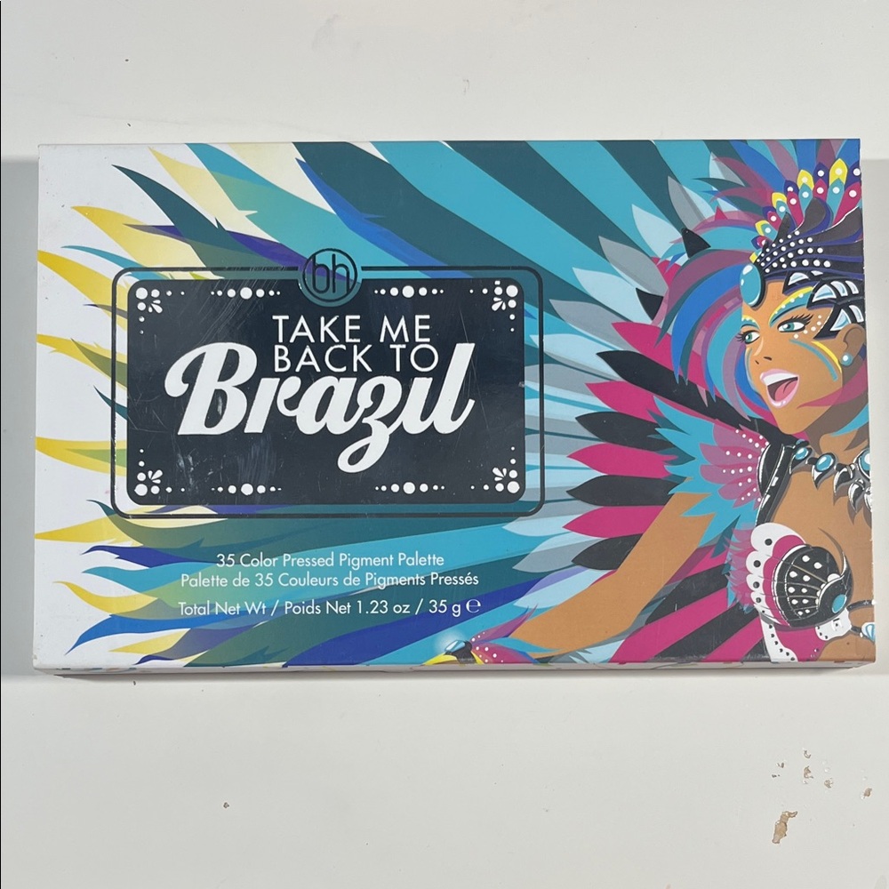 BH Cosmetics Vibrant Brazil-Inspired Palette